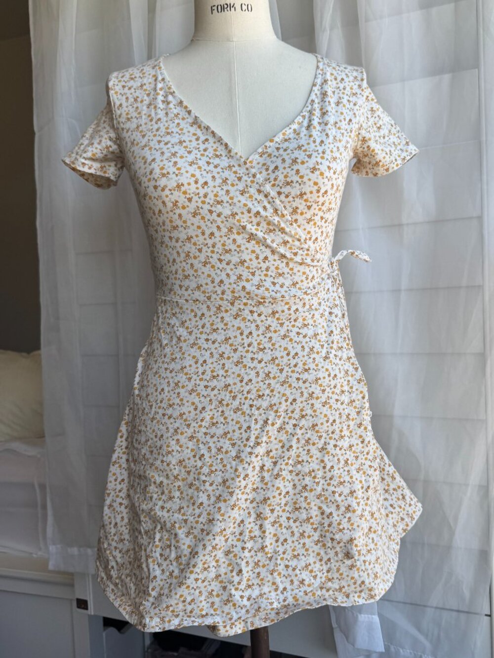 Hollister Co. Women's Floral Wrap-dress